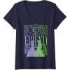 imageWomens Wicked For Good Forever My Friend Silhouettes VNeck TShirtNavy Blue