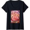 imageWomens Wicked Glinda Bubble Poster VNeck TShirtBlack