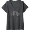 imageWomens Wicked Youre Gonna Be Popular VNeck TShirtDark Heather Grey
