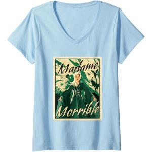 imageWomens Wicked For Good The Might of Morrible VNeck TShirtBaby Blue