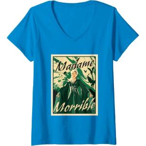 imageWomens Wicked For Good The Might of Morrible VNeck TShirtSapphire Blue