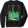 imageWicked City Made Of Emerald Front And Back SweatshirtBlack