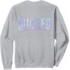 imageWicked For Good Bubble Shimmer Logo Front And Back SweatshirtHeather Grey