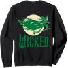 imageWicked For Good Elphaba Flying Front And Back SweatshirtBlack