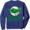 imageWicked For Good Elphaba Flying Front And Back SweatshirtNavy Blue