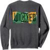 imageWicked For Good Patchwork Logo Front And Back SweatshirtDark Heather Grey