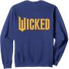 imageWicked For Good Yellow Brick Road Front And Back SweatshirtNavy Blue