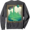 imageWicked Greetings From The Fantabulous Emerald City FampampB SweatshirtDark Heather Grey