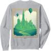 imageWicked Greetings From The Fantabulous Emerald City FampampB SweatshirtHeather Grey