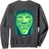 imageWicked His Royal Ozness The Wizard Front And Back SweatshirtDark Heather Grey