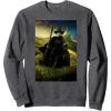 imageWicked Elphaba Defying Poster SweatshirtDark Heather Grey