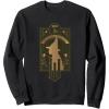 imageWicked Elphaba Thropp Floral Silhouette SweatshirtBlack
