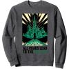 imageWicked For Good All Roads Lead to the Wizard SweatshirtDark Heather Grey