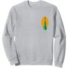 imageWicked For Good Elphaba Flying Front And Back SweatshirtHeather Grey