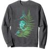 imageWicked For Good Elphaba Striking Portrait SweatshirtDark Heather Grey