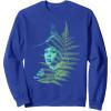 imageWicked For Good Elphaba Striking Portrait SweatshirtRoyal Blue