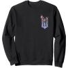 imageWicked For Good Glinda Elegant Logo Front And Back SweatshirtBlack