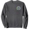 imageWicked For Good Glinda and Elphaba Friends Front ampamp Back SweatshirtDark Heather Grey