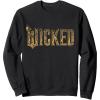 imageWicked For Good Gold Glam Logo SweatshirtBlack