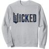 imageWicked For Good Ozian Pattern Logo SweatshirtHeather Grey