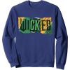 imageWicked For Good Torn Patchwork Logo SweatshirtNavy Blue