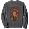 imageWicked Glinda Upland Floral Silhouette SweatshirtDark Heather Grey