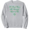 imageWicked His Royal Ozness The Wizard Front And Back SweatshirtHeather Grey