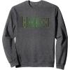 imageWicked Movie Logo Emerald Green SweatshirtDark Heather Grey