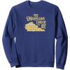 imageWicked The Marvellous Land Of Oz Yellow Brick Road FampampB SweatshirtNavy Blue