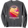 imageWicked Welcome To Munchkinland Tulips SweatshirtDark Heather Grey