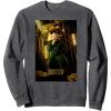 imageWicked Wizard Poster SweatshirtDark Heather Grey