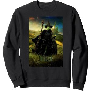 imageWicked Elphaba Defying Poster SweatshirtBlack