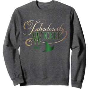 imageWicked Fabulously Wicked Elphaba SweatshirtDark Heather Grey