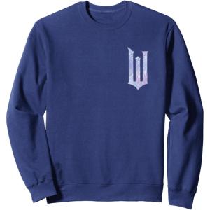 imageWicked For Good Bubble Shimmer Logo Front And Back SweatshirtNavy Blue