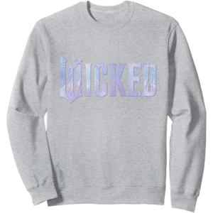 imageWicked For Good Bubble Shimmer Logo SweatshirtHeather Grey