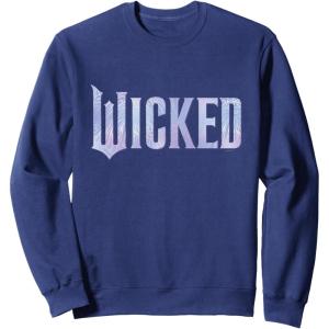 imageWicked For Good Bubble Shimmer Logo SweatshirtNavy Blue
