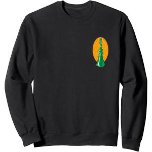 imageWicked For Good Elphaba Flying Front And Back SweatshirtBlack