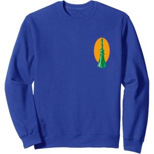 imageWicked For Good Elphaba Flying Front And Back SweatshirtRoyal Blue