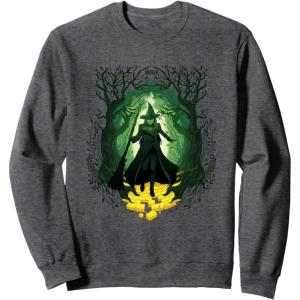 imageWicked For Good Elphaba Walk Through Oz SweatshirtDark Heather Grey