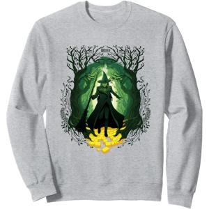 imageWicked For Good Elphaba Walk Through Oz SweatshirtHeather Grey