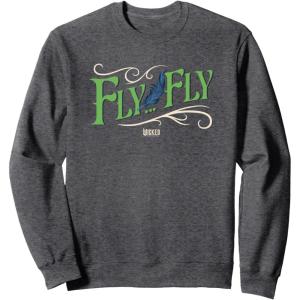 imageWicked For Good Fly Fly SweatshirtDark Heather Grey