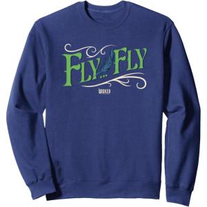 imageWicked For Good Fly Fly SweatshirtNavy Blue