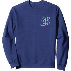 imageWicked For Good Forever My Friend Silhouettes Front ampamp Back SweatshirtNavy Blue