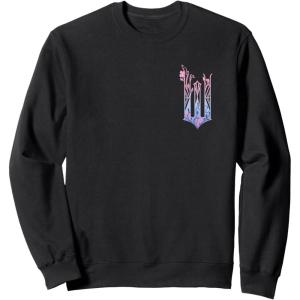 imageWicked For Good Glinda Elegant Logo Front And Back SweatshirtBlack