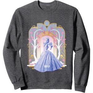 imageWicked For Good Glinda Shades of Blue SweatshirtDark Heather Grey