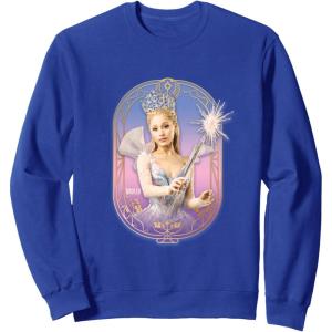 imageWicked For Good Glinda Sparkling Wand SweatshirtRoyal Blue