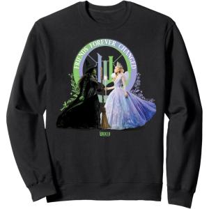 imageWicked For Good Glinda and Elphaba Friends Forever Changed SweatshirtBlack