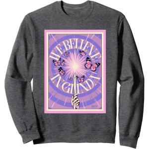 imageWicked For Good Glindas Magic Spark SweatshirtDark Heather Grey