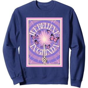 imageWicked For Good Glindas Magic Spark SweatshirtNavy Blue