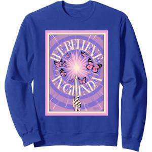 imageWicked For Good Glindas Magic Spark SweatshirtRoyal Blue
